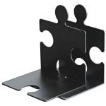 Han Buchstütze 9212-13 Puzzle, schwarz, 12 x 17cm, aus Kunststoff, 2 Stützen