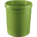 Grüne Runde Papierkörbe 18l aus Kunststoff 