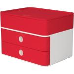 Reduzierte Rote Schubladenboxen stapelbar 