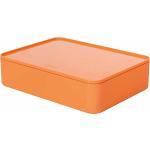 Orange Han Schreibtisch Organizer aus Kunststoff stapelbar 