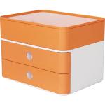 Orange Han Schreibtisch Organizer aus Kunststoff stapelbar 