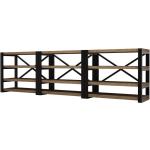 Schwarze Moderne Hanah Home Sideboards aus Holz Breite 0-50cm, Höhe 200-250cm, Tiefe 0-50cm 