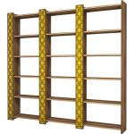 Braune Hanah Home Bücherregale aus Holz Breite 150-200cm, Höhe 150-200cm, Tiefe 0-50cm 