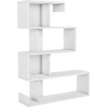 Weiße Moderne Hanah Home Bücherregale aus Holz Breite 50-100cm, Höhe 100-150cm, Tiefe 0-50cm 