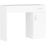 Weiße Minimalistische Hanah Home Holztische aus Holz Breite 100-150cm, Höhe 100-150cm, Tiefe 0-50cm 