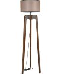 Braune Minimalistische Hanah Home Stehlampen & Stehleuchten  aus Tannenholz E27 