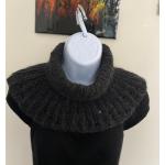 Silberne Schlauchschals & Loop-Schals aus Wolle für Herren für den für den Winter 