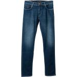 Blaue Straight Leg Jeans aus Baumwolle für Herren Größe 5 XL 