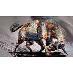 Moderne Ölgemälde & Ölbilder aus Acrylglas Querformat 60x120 