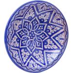 Reduzierte Cobaltblaue Arabische Biscottini Teller 11 cm aus Keramik 