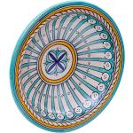 Reduzierte Cobaltblaue Arabische Biscottini Teller 33 cm aus Keramik 