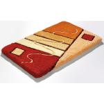 Orange bader Badgarnitur Sets aus Acryl maschinenwaschbar 3-teilig 