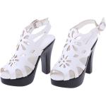 Handgefertigte Mode weiße Schuhe für 18-Zoll-Puppe Tennisschuhe Geschenk W3 X0E3 
