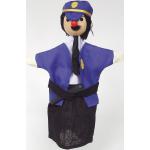 Simba Handpuppe Handspielfigur Puppentheater Polizist Polizei Spielfigur 