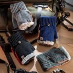 Fingerlose Handschuhe & Halbfinger-Handschuhe maschinenwaschbar für Herren für den für den Winter 