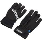 Touchscreen-Handschuhe mit Klettverschluss aus Leder für Herren für den für den Winter 