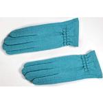 Türkise Touchscreen-Handschuhe für Damen für den für den Winter 
