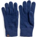 Blaue Floris van Bommel Lederhandschuhe aus Leder für Herren Größe XL für den für den Winter 