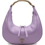 Reduzierte Violette PINKO Hobo Bags für Damen mini 
