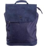 Handtaschen Blau Hermine Flanell -