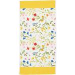 Reduzierte Gelbe Blumenmuster Feiler Handtücher Sets mit Meer-Motiv aus Baumwolle 50x100 