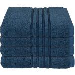 Reduzierte Marineblaue Schiesser Handtücher Sets aus Baumwolle 50x100 4-teilig 