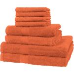 Orange Sport-Tec Handtücher Sets aus Baumwolle 70x140 2-teilig 