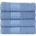 Blaue Good Morning Handtücher Sets aus Textil 50x100 4-teilig 