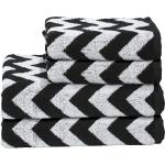 Schwarze twentyfour Geschirrartikel Handtücher Sets aus Textil 4-teilig 