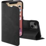 Schwarze Hama iPhone 13 Mini Hüllen Art: Flip Cases aus Kunstleder mini 