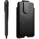 Schwarze Huawei P10 Lite Cases Art: Handytaschen aus Leder Wasserdicht für Herren klein 