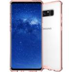 Pinke Samsung Galaxy Note 8 Hüllen durchsichtig aus Silikon 