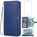 Blaue iPhone 6/6S Cases Art: Handytaschen aus Leder 