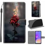 Rosa Samsung Galaxy A05 Hüllen Art: Flip Cases mit Bildern aus Leder klappbar 