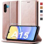 Samsung Galaxy A15 Hüllen Art: Flip Cases mit Bildern aus Leder klappbar 