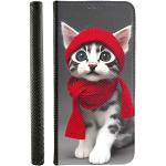 Rote Samsung Galaxy S9 Hüllen mit Katzenmotiv mit Bildern aus Silikon 