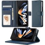 Reduzierte Samsung Galaxy Z Fold 4 Hüllen 2022 Art: Flip Cases mit Bildern aus Leder stoßfest für Herren 