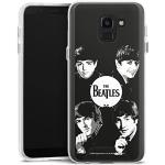 Schwarze DeinDesign The Beatles Samsung Galaxy J6 Cases 2018 Art: Bumper Cases mit Bildern kratzfest 