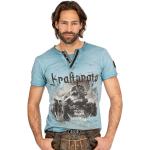 Türkise Hangowear T-Shirts mit Traktor-Motiv für Herren Größe 8 XL 