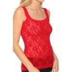 Rote Hanky Panky Signature Lace U-Ausschnitt Damenträgerhemden & Damenachselhemden aus Spitze Größe L 
