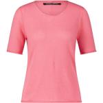Pinke Hannes Roether Rundhals-Ausschnitt T-Shirts für Damen Größe M 