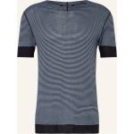 Hellblaue Hannes Roether T-Shirts aus Baumwolle für Herren Übergrößen 