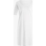 Weiße Hanro Damennachthemden aus Jersey Größe XS 
