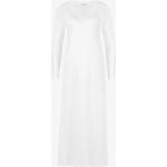Weiße Langärmelige Hanro Damennachthemden aus Jersey Größe XS 