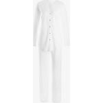 Weiße Hanro Pyjamas lang aus Jersey für Damen Größe XS 