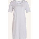 Weiße Hanro Damennachthemden aus Baumwolle Größe M 