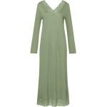 Reduzierte Grüne Hanro Damennachthemden aus Jersey Größe L 