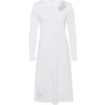 Reduzierte Weiße Hanro Damennachthemden aus Jersey Größe XS 
