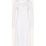 Weiße Hanro Damennachthemden aus Jersey Größe S 