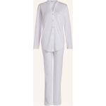 Weiße Hanro Damenschlafanzüge & Damenpyjamas aus Jersey Größe XS 